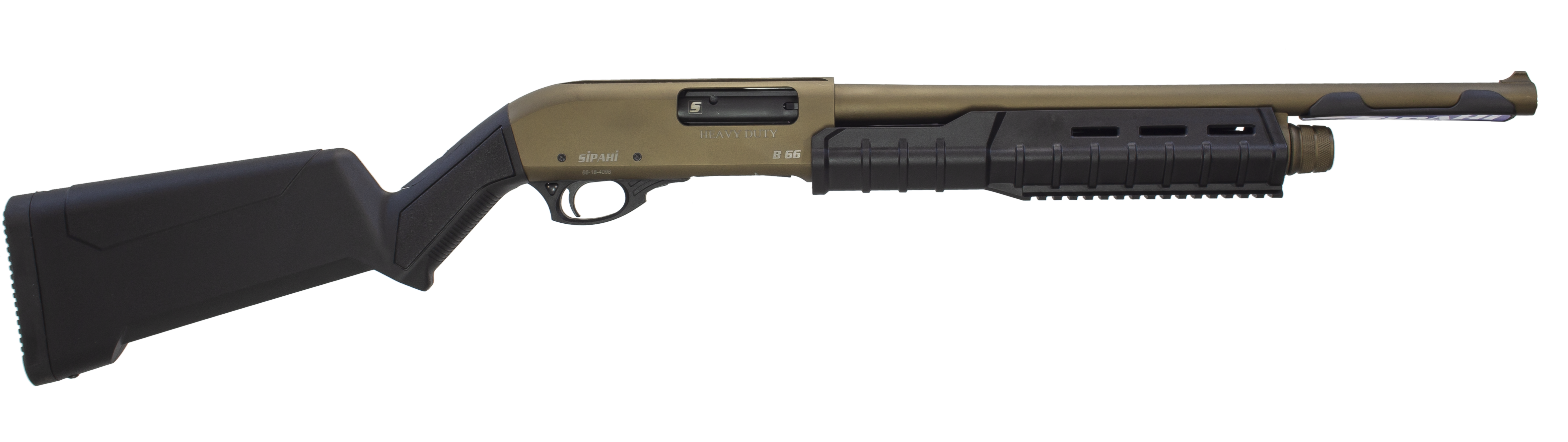 Sipahi B66 Cera 18"Pump Action Shotgun | 12 Gauge