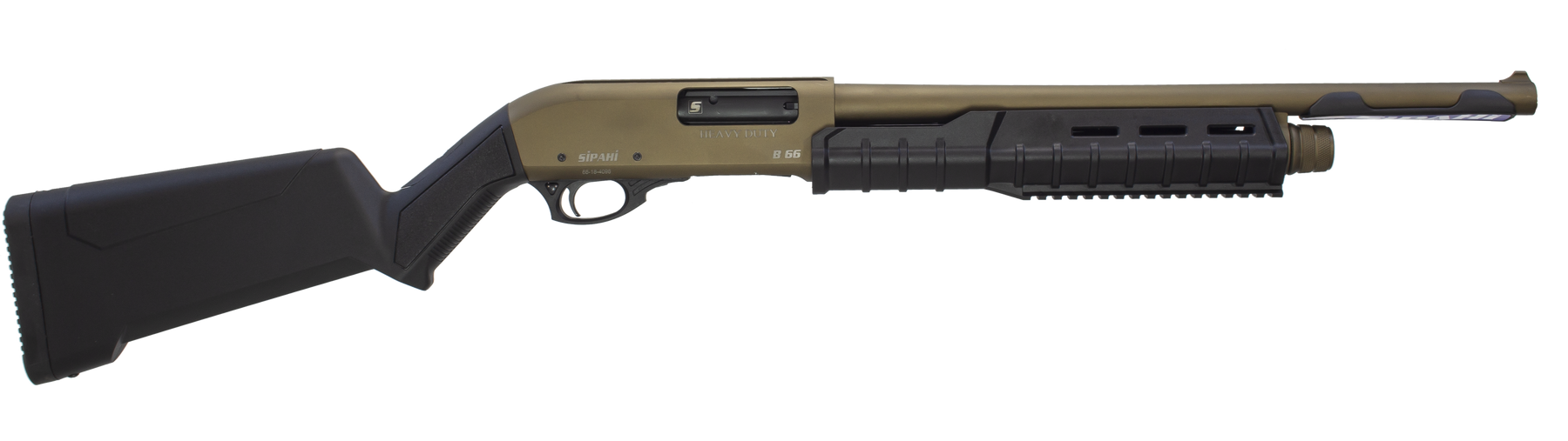 Sipahi B66 Cera 18"Pump Action Shotgun | 12 Gauge