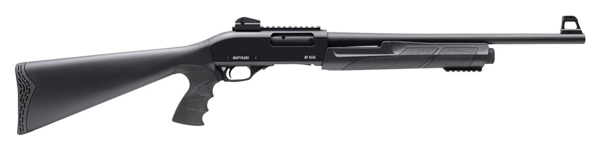Sipahi B66 Poly 18" Pump Action Shotgun | 12 Gauge