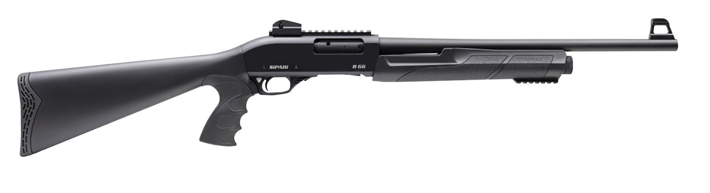 Sipahi B66 Poly 18" Pump Action Shotgun |  12 Gauge