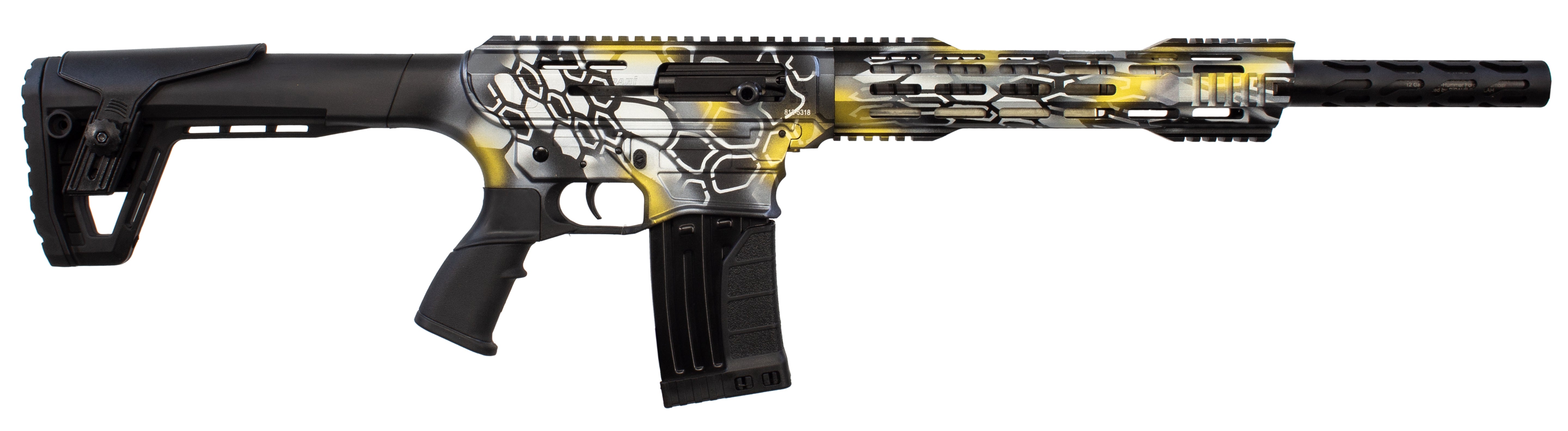 Sipahi AR 12 & BA812 Beecomb AR Semi Auto Shotgun | 18" Barrel 12 Gauge