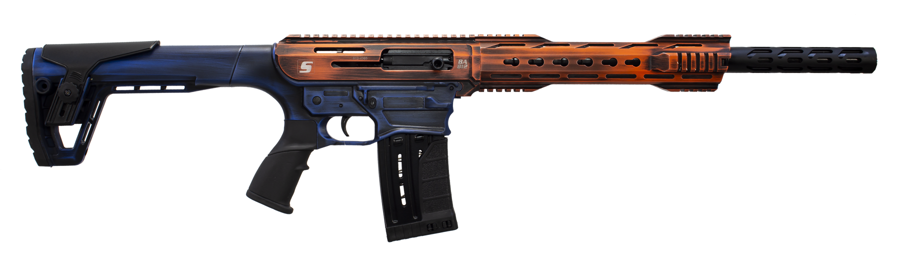 Sipahi AR 12 & BA812 Gator Florida AR Semi Auto Shotgun | 18" Barrel 12 Gauge