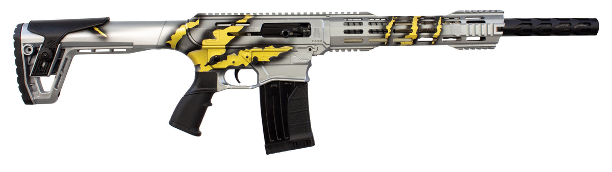 Sipahi AR 12 & BA812 Thunder Grey AR Semi Auto Shotgun | 18" Barrel 12 Gauge