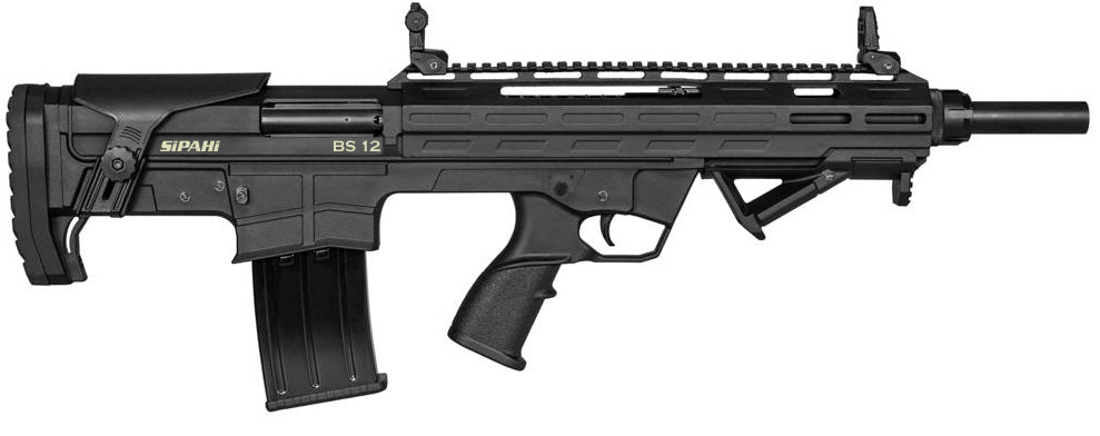 Sipahi BS12 Poly Black Bullpup Shotgun | 18" Barrel 12 Gauge