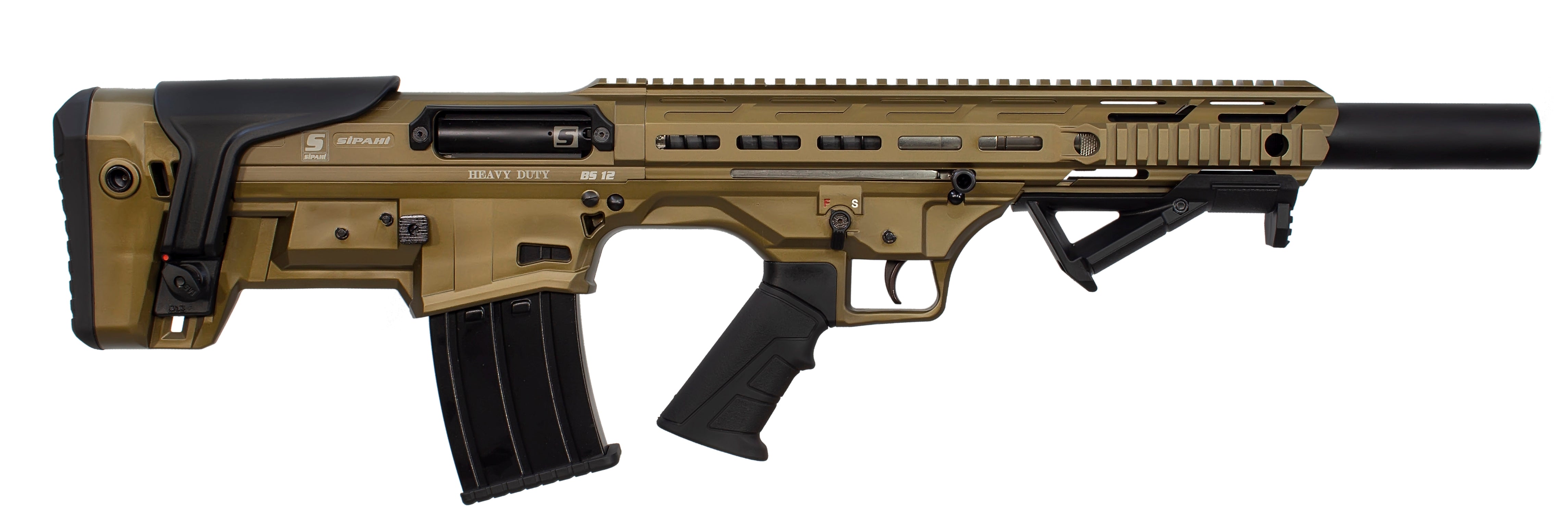 Sipahi BS12 Bronze Heavy Duty Bullpup Shotgun | 18" Barrel 12 Gauge