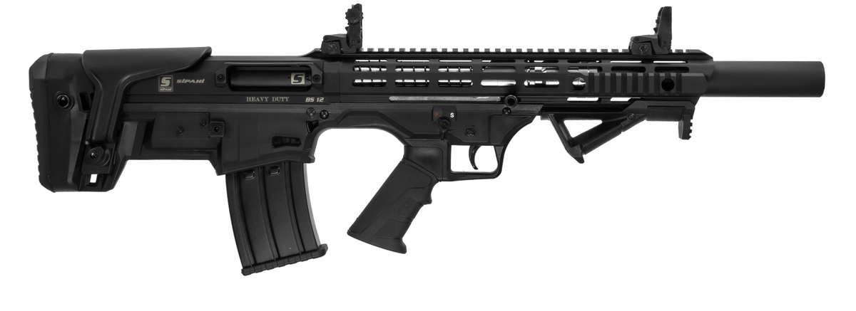 Sipahi BS12 HD  Black Heavy Duty Bullpup Shotgun | 18" Barrel 12 Gauge