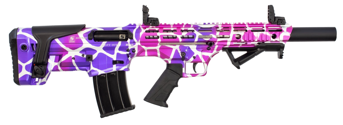 Sipahi BS12 Pink Leo Heavy Duty Bullpup Shotgun | 18" Barrel 12 Gauge