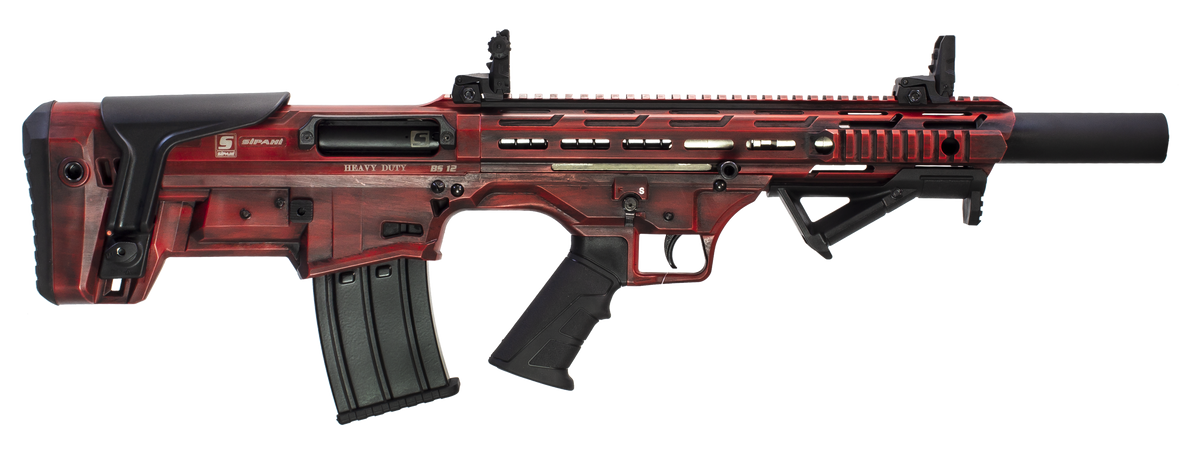 Sipahi BS12 Rusty Red Heavy Duty Bullpup Shotgun | 18" Barrel 12 Gauge