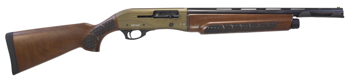 Sipahi V12 CERA CUTOFF  Long Semi Auto Shotgun | 18" Barrel |