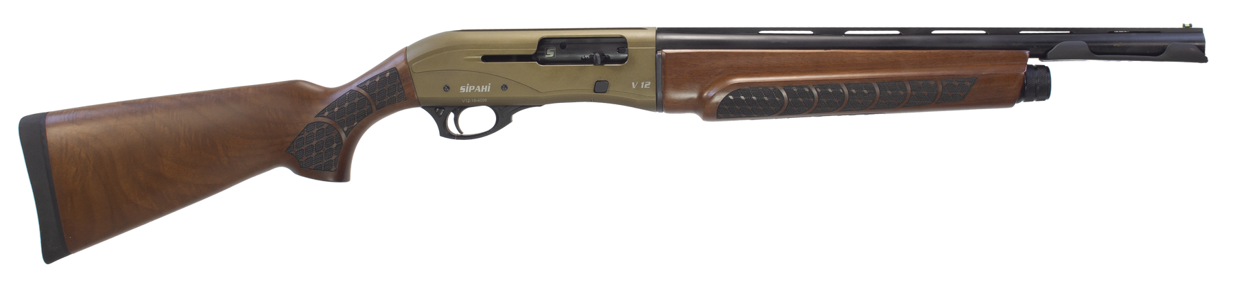 Sipahi V12 CERA CUTOFF Long Semi Auto Shotgun | 18" Barrel |