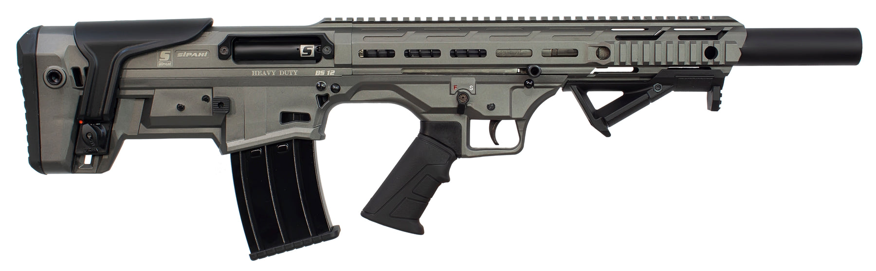 Sipahi BS12 Tungsten Heavy Duty Bullpup Shotgun | 18" Barrel 12 Gauge