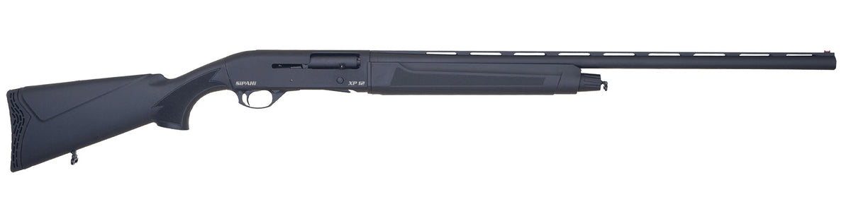 Sipahi XP12 BLACK Poly Intertia & Kinectic 12 Gauge Semi Auto Shotgun | 28" Barrel