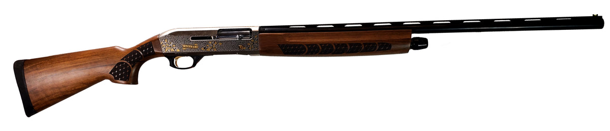 Sipahi XP12 Premium Gold Intertia & Kinectic Semi Auto Shotgun | 28" Barrel
