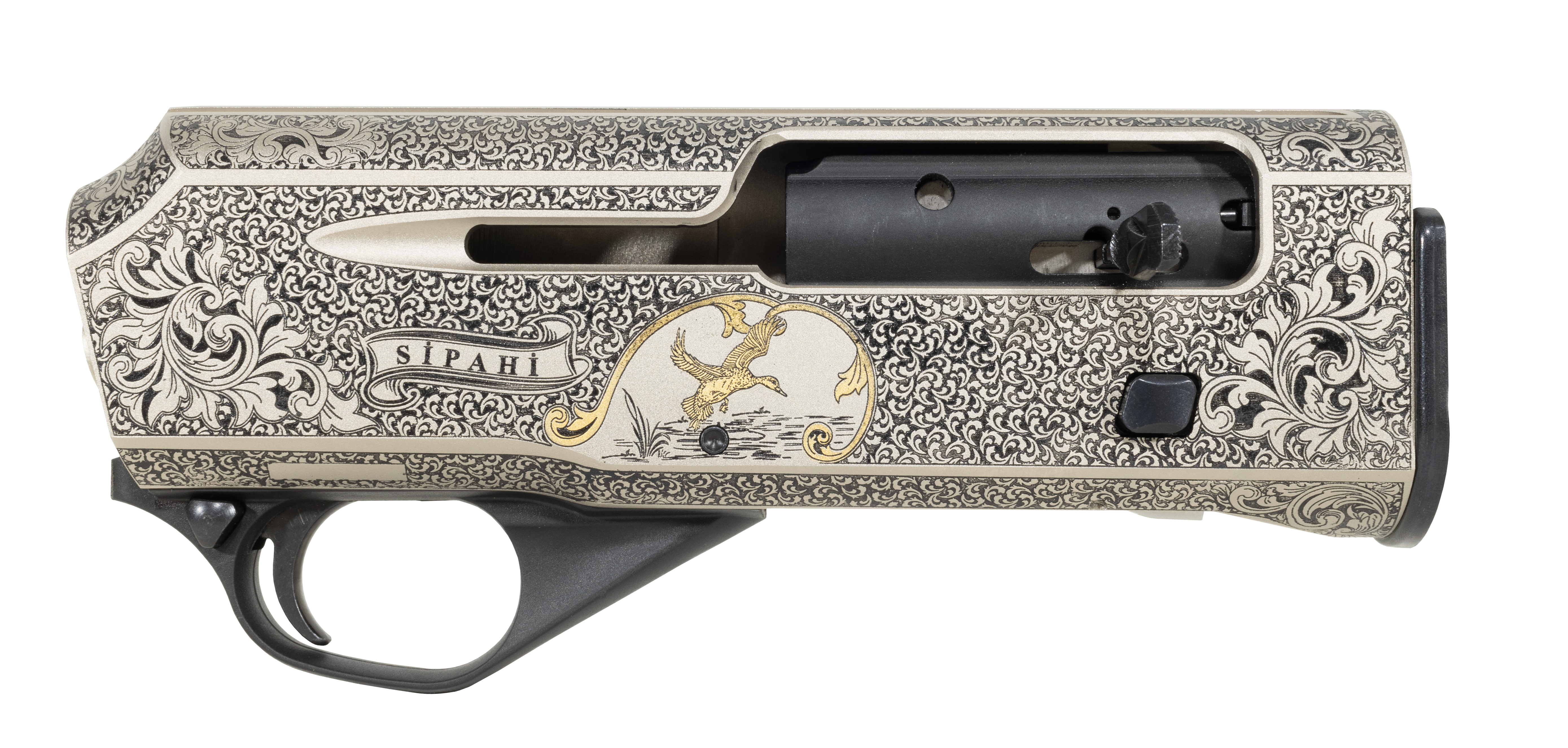 Sipahi V12 Gold Engraving Walnut  Semi Auto Shotgun  | 28" Barrel |