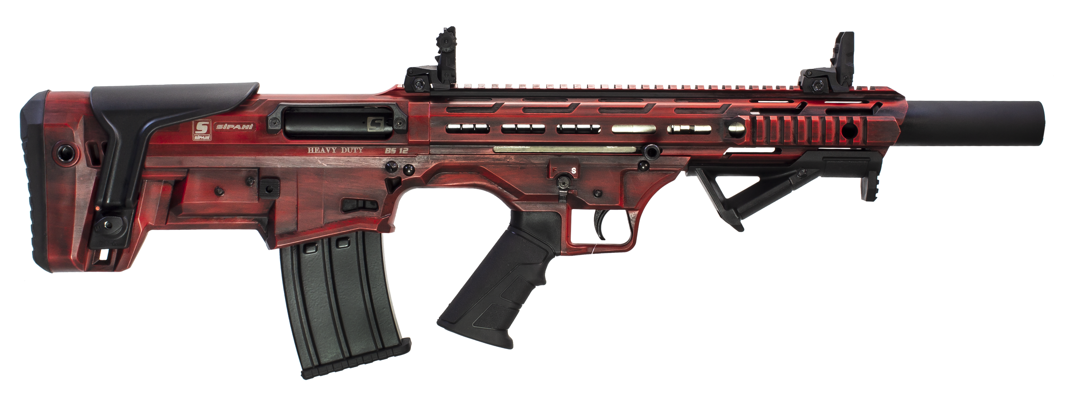 Sipahi BS12 Rusty Red Heavy Duty Bullpup Shotgun | 18" Barrel 12 Gauge