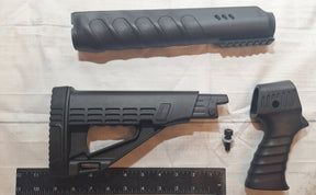 SIPAHI D12 Teleskopik Shotgun Stock and Forend with flash rail.