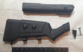 SIPAHI D6 Shotgun Stock and Forend with flash rail.